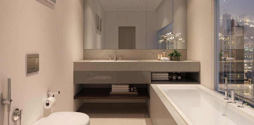Appartement à ACT ONE | ACT TWO TOWERS à Downtown Dubai (Downtown Burj Dubai), Dubai, 1 chambre, 57 m², № 29724