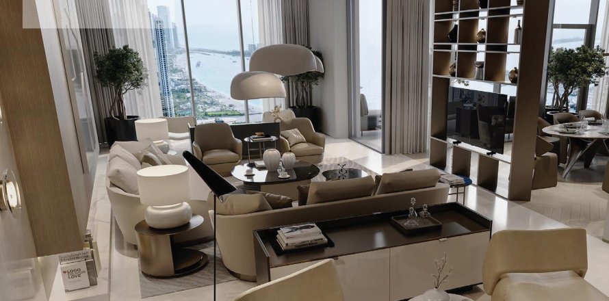 Apartamento en Dubai Harbour, Dubai, 1 dormitorio, 78.6 m², № 8644