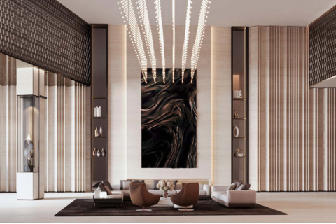 Appartement à Business Bay, Dubai, 1 chambre, 109 m², № 8457