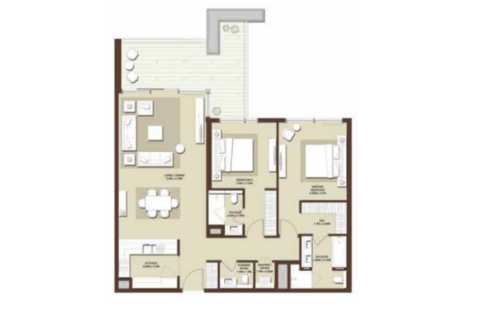 Apartment in Acacia, Dubai Hills Estate, Dubai 2 bedrooms, 145 sq.m. № 75660 - photo 17