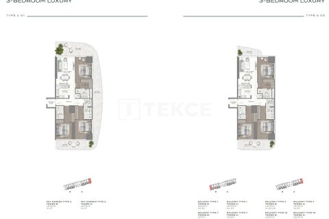 Apartamento en Dubai Harbour, Dubai, 3 dormitorios, 196 m², № 5046 - foto 27