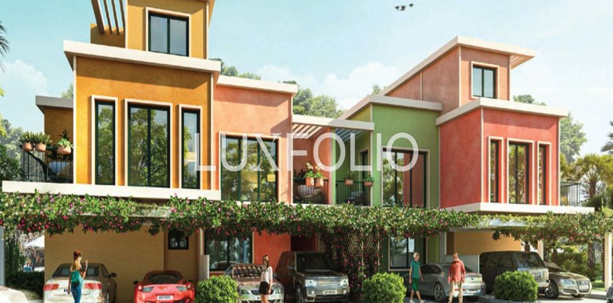 Таунхаус в Damac Lagoons, Дубай, 5 спален, 220м², № 45844