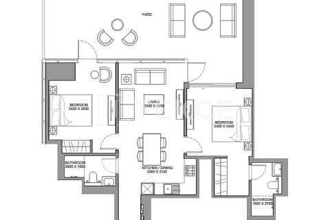 Apartment in Dubai 2 bedrooms, 101 sq.m. № 12400 - photo 13