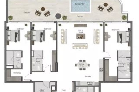 Appartement à Nadd Al Sheba, Dubai, 1 chambre, 74 m², № 103531 - photo 10
