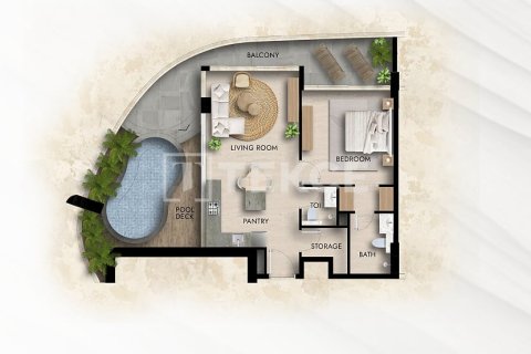 Apartamento en Arjan, Dubai, 1 dormitorio, 83 m², № 94372 - foto 22