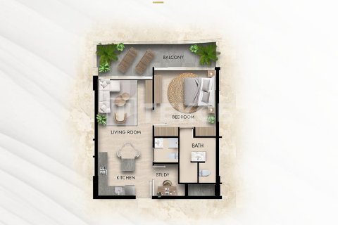 Apartamento en Arjan, Dubai, 1 dormitorio, 83 m², № 94372 - foto 24