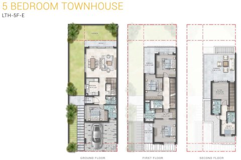 Apartamento en Damac Lagoons, Dubai, 4 dormitorios, № 103665 - foto 2