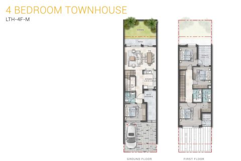 Apartamento en Damac Lagoons, Dubai, 4 dormitorios, № 103665 - foto 3
