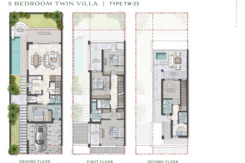 Villa in DAMAC Hills (Akoya by DAMAC), Dubai 5 bedrooms, 329 sq.m. № 103671 - photo 8