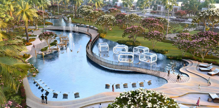 Adosado en Dubai Land, Dubai, 5 dormitorios, 313.73 m², № 3675