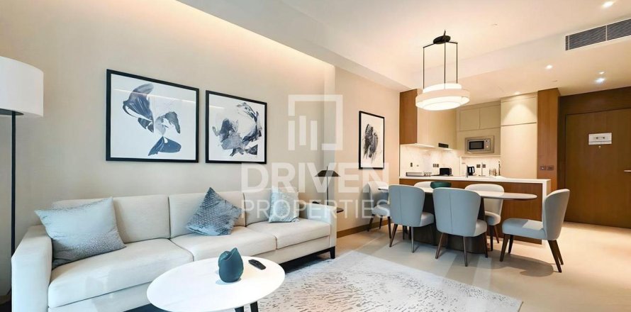Квартира в The Address Residences Dubai Opera, Даунтаун Дубай (Даунтаун Бурдж Дубай), Дубай, 2 спальни, 117.43м², № 130031