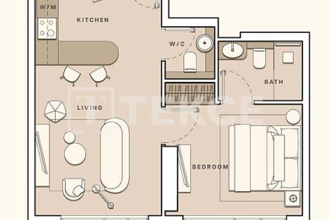Appartement à Jumeirah Village Circle, Dubai, 2 chambres, 104 m², № 83819 - photo 15
