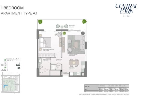 Appartement à City Walk, Dubai, 2 chambres, 111 m², № 103677 - photo 2