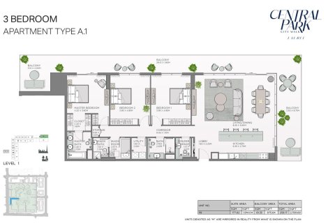 Appartement à City Walk, Dubai, 2 chambres, 111 m², № 103677 - photo 5