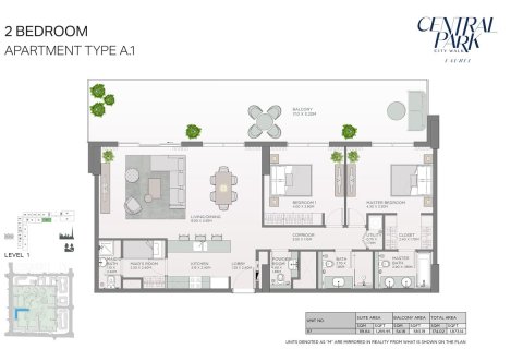 Appartement à City Walk, Dubai, 2 chambres, 111 m², № 103677 - photo 6