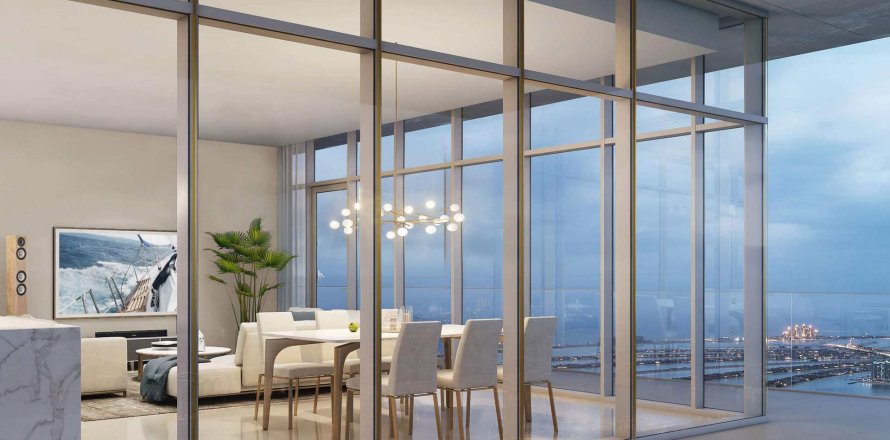 Apartamento en EMAAR Beachfront, Dubai Harbour, Dubai, 3 dormitorios, 158 m², № 29750