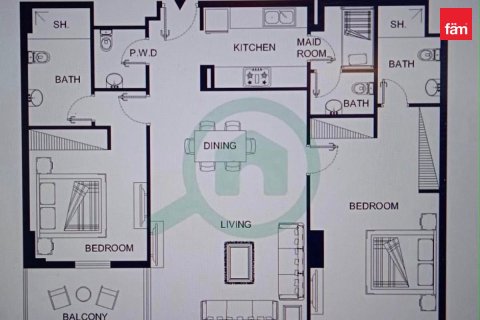 Appartement à Dubai, 2 chambres, 115.9 m², № 137509 - photo 7
