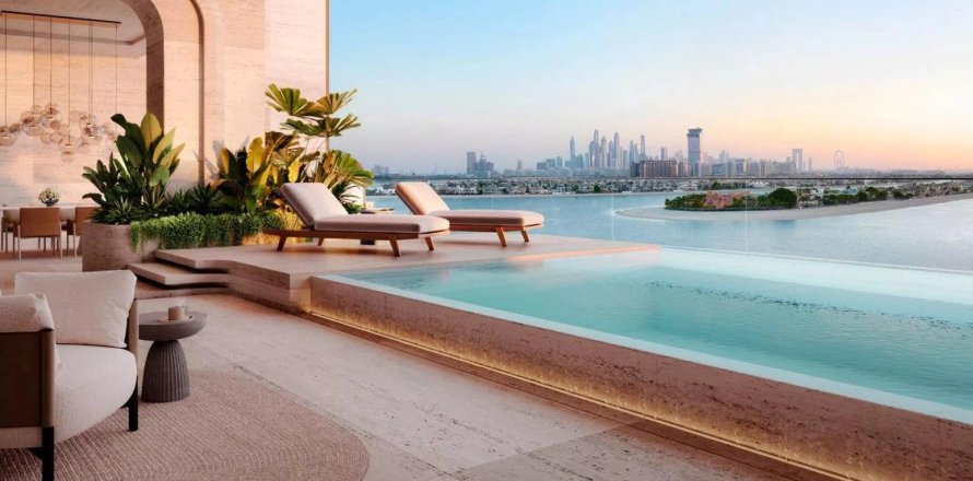Appartement à Palm Jumeirah, Dubai, 4 chambres, 627 m², № 17580