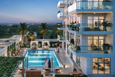 Appartement à Al Jaddaf, Dubai, 1 chambre, 71 m², № 54807