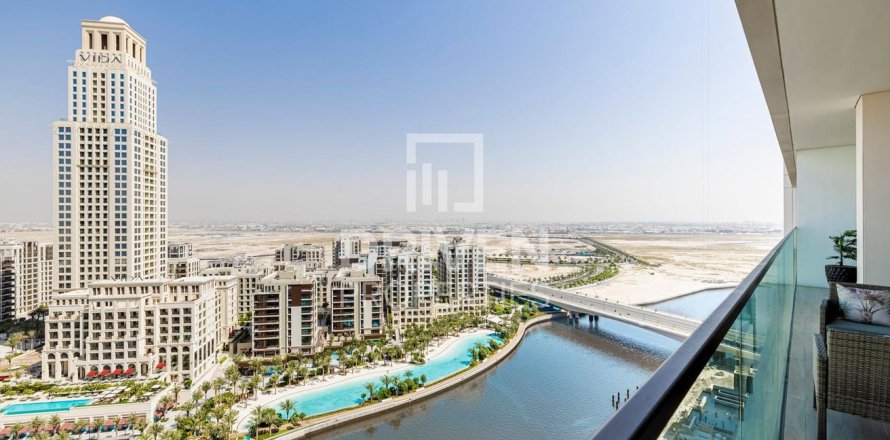 Appartement à Palace Residences, Dubai Creek Harbour (The Lagoons), Dubai, 2 chambres, 110.28 m², № 136577