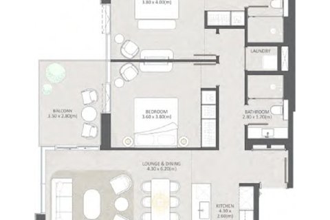 Appartement à Mohammed Bin Rashid City, Dubai, 1 chambre, 75 m², № 103572 - photo 20