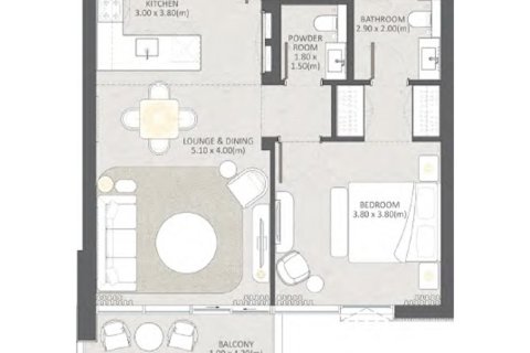 Appartement à Mohammed Bin Rashid City, Dubai, 1 chambre, 75 m², № 103572 - photo 21