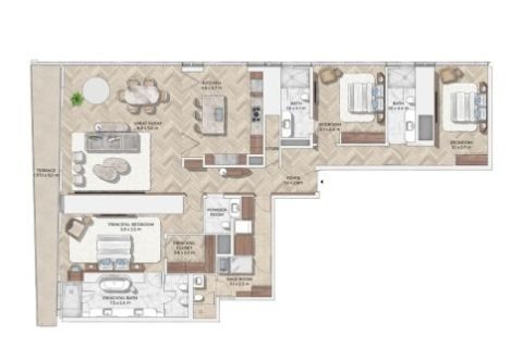 Apartamento en Downtown Dubai (Downtown Burj Dubai), Dubai, 2 dormitorios, 211 m², № 103585 - foto 8