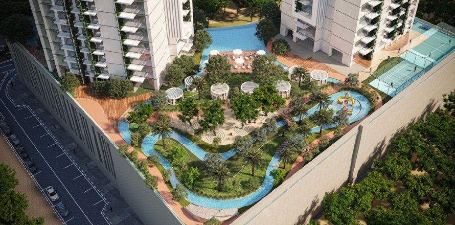 Квартира в Джумейра Вилладж Серкл, Дубай, 2 спальни, 90.11м², № 3300