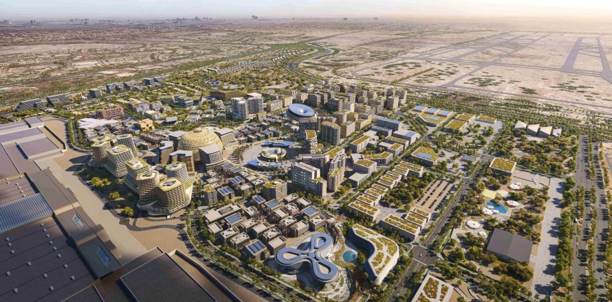Квартира в Dubai South (Dubai World Central), Дубай, 1 спальня, № 113913
