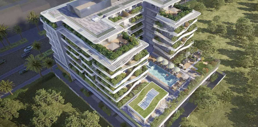 Квартира в Дубае, 2 спальни, 80м², № 77391
