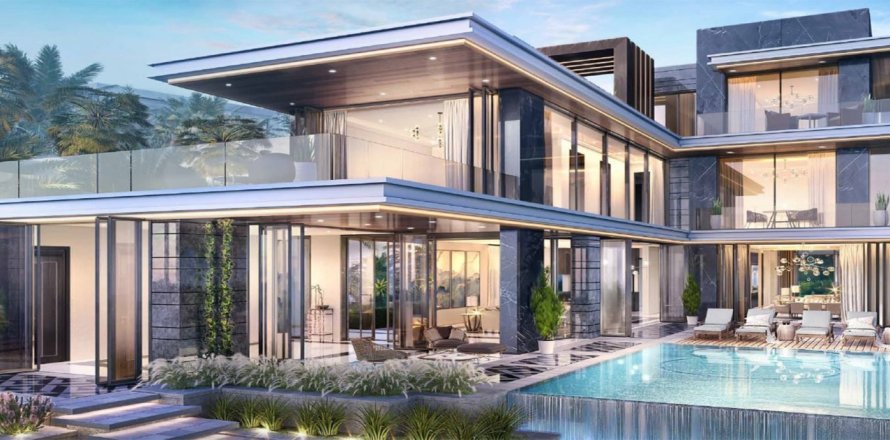 Villa à Dubai, 6 chambres, 378 m², № 54259