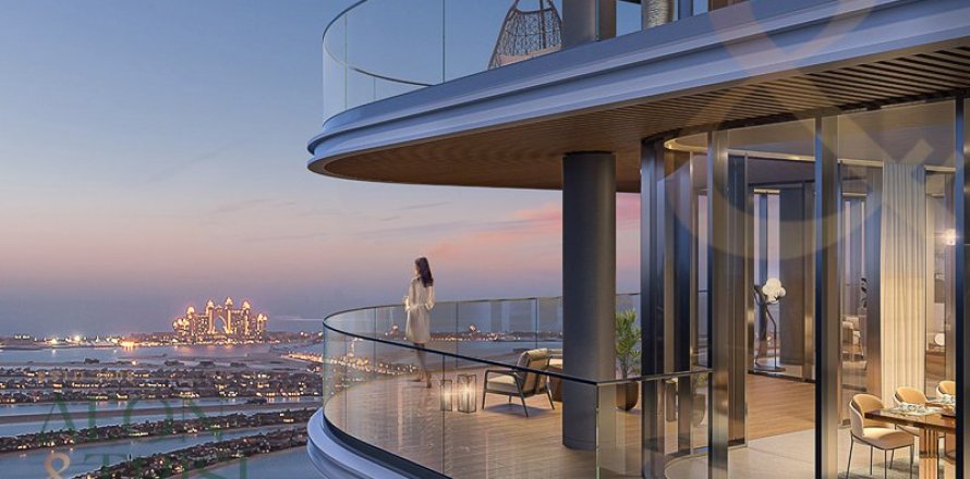 Квартира в EMAAR Beachfront, Dubai Harbour, Дубай, 1 спальня, 71м², № 60662