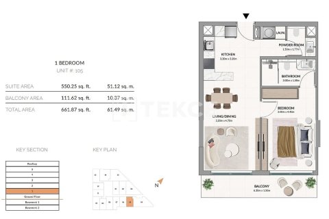 Apartamento en Meydan, Dubai, 1 dormitorio, 70 m², № 50501 - foto 21
