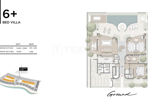 Villa en Meydan, Dubai, 6 dormitorios, 1054 m², № 110246 - foto 5