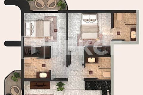 شقة في دبي 2 غرف نوم, 76 م² رقم 110245 - صورة 4