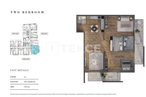 Appartement à Jumeirah Village Circle, Dubai, 1 chambre, 66 m², № 100637 - photo 11