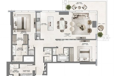 Appartement à Dubai, 3 chambres, 189 m², № 95379 - photo 25