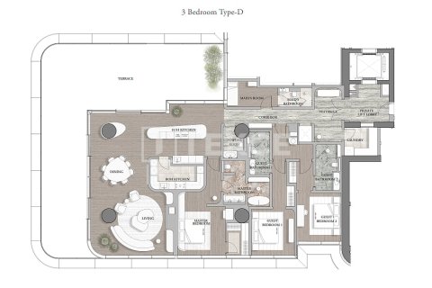 Appartement à Business Bay, Dubai, 2 chambres, 309 m², № 96676 - photo 25