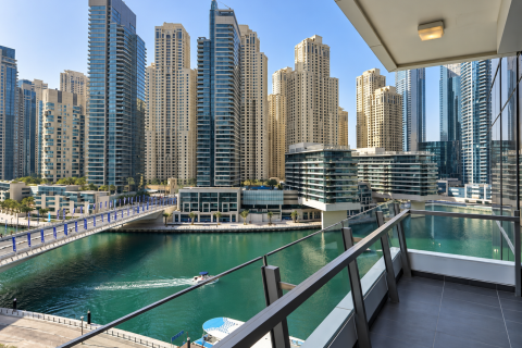 Appartement à Silverene Tower B, Dubai Marina, Dubai, 1 chambre, 77.3 m², № 142152
