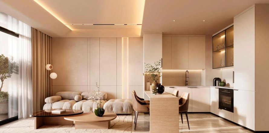 Appartement à Dubai, 3 chambres, 124 m², № 58740
