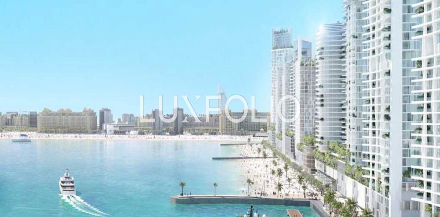 Appartement à EMAAR Beachfront, Dubai Harbour, Dubai, 3 chambres, 157 m², № 45864