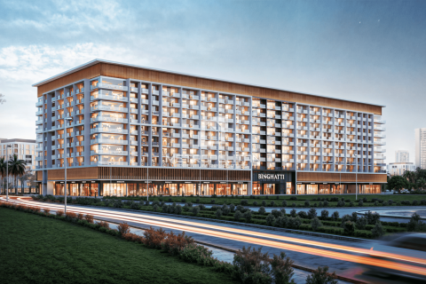 Appartement à Jumeirah Village Circle, Dubai, 1 chambre, 71 m², № 73042