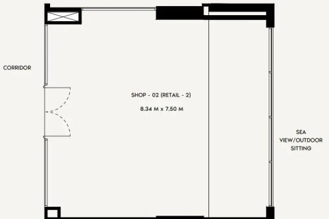 Commercial property in Dubai 81 sq.m. № 101389 - photo 2