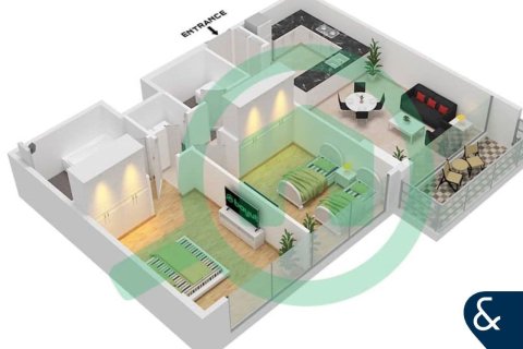 Appartement à Mohammed Bin Rashid City, Dubai, 2 chambres, 111 m², № 91589 - photo 17
