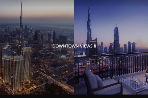 Appartement à Downtown Dubai (Downtown Burj Dubai), Dubai, studio, 63 m², № 54705