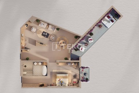 Hotel in The World Islands, Dubai 1 bedroom, 57 sq.m. № 6242 - photo 11
