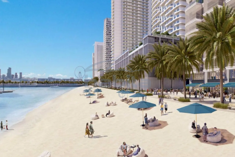 Apartamento en EMAAR Beachfront, Dubai Harbour, Dubai, 1 dormitorio, 72.7 m², № 7719 - foto 4