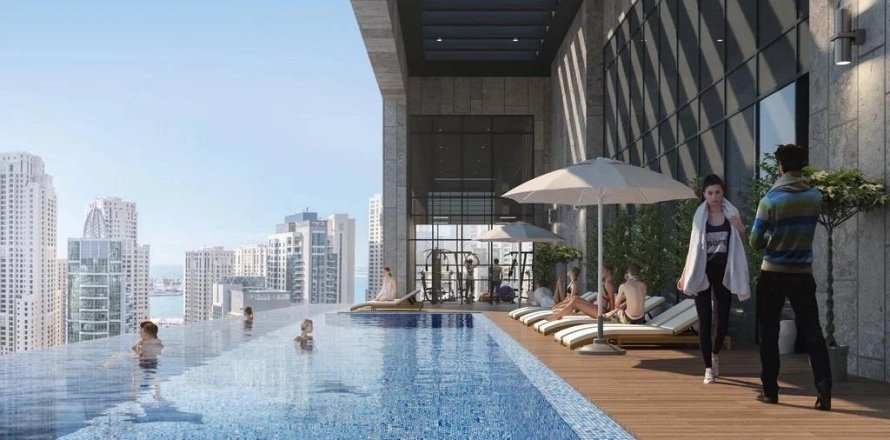 Appartement à Dubai Marina, Dubai, 1 chambre, 104.78 m², № 22750