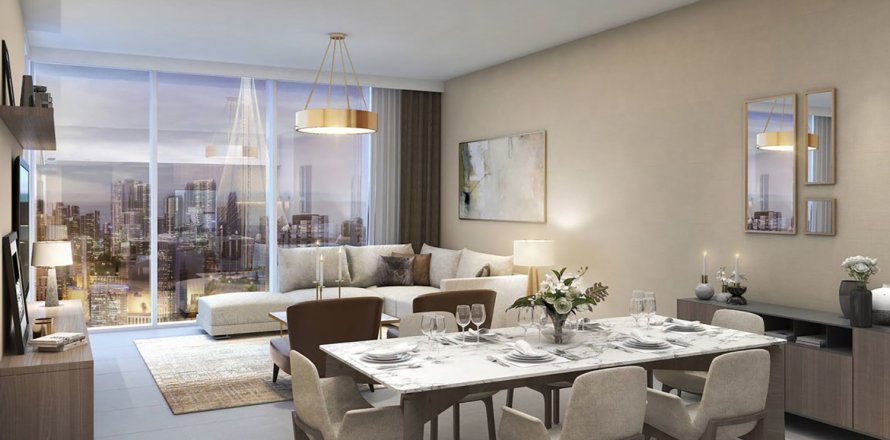 Квартира в CREEK RISE в Dubai Creek Harbour (The Lagoons), Дубай, 3 спальни, 153м², № 30042