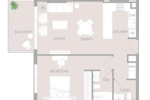 Appartement à Dubai, 1 chambre, 71 m², № 18081 - photo 7